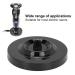 Universal Electric Shaver Charging Stand - Round Shape Replacement Base - Black - Buy Online on SooperMarket.com
