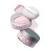 Pink Translucent Setting Powder Shimmer Setting Powder Waterproof Oil Control Tone-up Face Powder Highlighter Makeup Finishing Long-Lasting Loose Shimmer Powder for All Skin Types