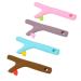 Silicone Baby Bite Ring Toys - Food-Grade Chewy Teething Straws for Toddlers | 4 Flexible Pieces for Massage & Comfort - Buy Online on SooperMarket.com