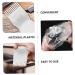 Amosfun 1 Set Hair Bleach Kit Root Comb Applicator Bottle Ear Protectors Shower Caps Clear Gloves Shower Cap Ear Muffs White Lecythus Portable 6.9x4.8cm White - Buy Online on SooperMarket.com