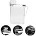 FOYTOKI 4pcs Laundry Storage Box Laundry Holder Basket Lotion Plastic Transparent - Buy Online on SooperMarket.com