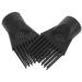 Healeved Hair Dryer Diffuser Combs 2pcs Hair Dryer Nozzle Comb Replacement Universal Detangling Blow Dryer Hair Styling Hair Dryer Concentrator Compatible with all Hair Dryers