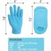 JIAHAO Moisturizing Spa Gloves and Socks for Dry Feet Thermoplastic Gel Repair to Heal Eczema Cracked Skin Calluses Cuticles Gel Lining Infused with Essential Oils Vitamins to Soften Skin - Buy Online on SooperMarket.com