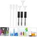 Gogogmee 9 Set Empty Mascara Bottle Eyelash Growth Oil Bottle Lip Cream Bottle Empty Funnel Abs Transparent - Buy Online on SooperMarket.com