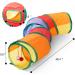 Blnboimrun Cat Tunnel with Play Ball Interactive Peek-a-Boo Chute & Tube Toy for Indoor Cats | Camouflage S-Style Design - Buy Online on SooperMarket.com