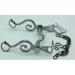Kandare Spanish Baroque Portuguese Show - 12.5 to 16.5 | Gold & Silver Colors | Includes Chin Chain (13.5 Silver) - International Shipping Available - Buy Online on SooperMarket.com