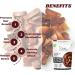 Metrol Namo Organics - Sugar Kadwa Badam - 250 Gm - Diabetes Bitter Almonds - Sky Fruit/Mahogany Seeds - Sourced from 100% Organic Farms (Bitter Almond) - Buy Online on SooperMarket.com