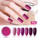 Honey Joy Rose Pink Dip Powder Nails Kit - Set of 6 Boxes | Hot Pink Nail Dipping Powder Colors | No Lamp Cure Required | Gel Polish Effect | Even & Smooth Finish - Buy Online on SooperMarket.com