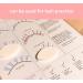 BELLEMORY Lash Mapping Chart for Eyelash Extension Training - Beginner Practice Chart with Curl and Diameter Guide - 1 PC - Buy Online on SooperMarket.com