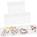 Healeved 3 Bear Head Nail Color Displaying Tool Transparent Nail Color Display Tool Bear Nail Color Displaying Tool Manicure Tools Nail Tools for Nail Art Nail Polish Polishing Plate - Buy Online on SooperMarket.com