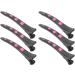 Duckbill Hair Clip Sectioning Clips Safe for Haircut for Applying Facial for Salon Hair Styling(Purple) - Buy Online on SooperMarket.com
