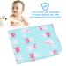 Buy Waterproof Breathable Baby Mattress Wrap - Washable & Reusable Diaper Support for Kids & Adults (Blue) | International Shipping Available - Buy Online on SooperMarket.com