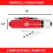 Hand Pump for Balls with 5 Needles - Fast Inflation for Basketball, Soccer, Volleyball, Football - Red - Buy Online on SooperMarket.com