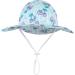 LANGZHEN Beach Sun Protection Hat for Baby Girls | Adjustable Wide Brim Toddler Kids Play Hat | Cherries Design | 1-2 Years - Buy Online on SooperMarket.com