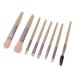 Zetiling Soft Bristle Portable Cosmetic Brush Set - 8PC Ergonomic Brushes for Loose Powder Concealer & Eyeshadow - Perfect Gift for Moms Wives & Friends - Buy Online on SooperMarket.com
