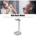 Metal Rasi Stand for Manual Shaving | Razor Holder & Hairdressing Accessories for Men | Premium Foster Tools - Buy Online on SooperMarket.com