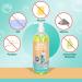 Nobleza Puppy Shampoo - Mild Safe & Non-Toxic Dog & Cat Shampoo for Smooth Fur & Odor Control with Coconut Fragrance (500ml) - Buy Online on SooperMarket.com