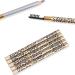 Baluue 2pcs Eyebrow Pen with Brush Eyebrow Pencil Long Lasting Waterproof Eyebrow Makeup Brown #5 1 count (Pack of 1) Marrom 5 - Buy Online on SooperMarket.com