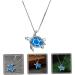 ibasenice Turtle Necklace Sea Neck Themed Pendant Theme Fashionable Beach Fashion Accessory Jewelry Necklace Ocean Turtle - Buy Online on SooperMarket.com
