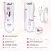 Smooth Glide Epilator for Women - Facial Hair Removal Tool for Face, Legs, Arms, Armpits, and Bikini Area - Buy Online on SooperMarket.com