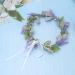 Minkissy Womens Headbands Lavender Flower Flower Headband Floral Hair Garland Fairy Flower Headband Wedding Hair Accessories for Girls Brides Ladies Purple Flower Hair Accessories - Buy Online on SooperMarket.com
