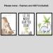 Dinosaur Set of 3 Unframed Poster Prints with Quote for Baby Nursery Decor - Roar A4 - Buy Online on SooperMarket.com