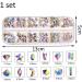 Rhinestones Nail Gems Nail Art Accessories with Pick Up and Rhinestone Picker Dotting Pen Flat Back Gems for Nails Face Clothes Craft - Buy Online on SooperMarket.com