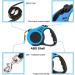 Retractable Dog Lead 5 m Retractable Dog Leash with Non-Slip Handle for Small Medium and Large Dogs Blue Blue 5M - Buy Online on SooperMarket.com