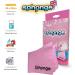 SPH2ONGE Super Absorbent Cloth (Pink) | Multi-Purpose | Designed to Hold x10 Its Weight in Liquid | Re-usable | Perfect All Around Your Home | Effective on Every Surface | Drip-Free and Durable Pink Cloth Sponge - Buy Online on SooperMarket.com