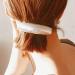 Women Hair Clips Metal Hair Pins Simple French Hair Barrettes Spring Hair Clip Metal Gold Hairpins Hair Accessories for Women (Gold) - Buy Online on SooperMarket.com