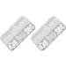 Nail Charms Nail Art Decorations 2 Boxes Nail Art Decorations Delicate Compact White Rose Camellia Nail Art Rhinestones for Girls - Buy Online on SooperMarket.com