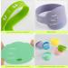 12 Pcs Baby Bottle Labels for Daycare - Reusable Silicone Name Bands with Marker Pens | Waterproof Day Care Essentials in Dog Design - 6 Colors - Buy Online on SooperMarket.com