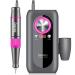 Bestidy Nail Drill Machine 30000rpm Professional Rechargeable Nail Drill Kit with Phone Power Bank Portable Electric Acrylic Nail Tools for Exfoliating Grinding Polishing (Gray)