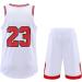 2023/2024 Basketball Jersey & Shorts for Children/Adults - C-23 White XL | 2-Part Basketball Shirt & Vest Set - Buy Online on SooperMarket.com