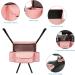 Adiwo Car Organiser - PU Leather Car Seat Storage Organizer for Front Seats - Durable Hanging Bag for Automotive Consoles - Pink - Buy Online on SooperMarket.com