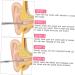 3pcs Stainless Steel Ear Cuffs Ear Cleaner Set with Ear Wax Remover - Silver - Buy Online on SooperMarket.com