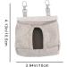 Rabbit Hay Feeder Bag Eat Slowly Guinea Pig Hay Feeder Hemp Fabric Small Animals Hay Feeder Bag for Rabbit Guinea Pig Chinchilla Small Animal - Buy Online on SooperMarket.com