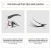 LASHVIEW 0.07mm Short Knot-Free Cluster Lashes Kit - 8-14mm Mix with Glue & Tweezers - Buy Online on SooperMarket.com