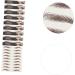 Baluue 9 Sheets Realistic Fake Eyebrows Eyebrow Stickers Waterproof Hairlike Eyebrows Brown - Buy Online on SooperMarket.com