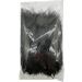 100pcs Black Marabou Feathers 4-6 Inches for Crafts, Dream Catcher & Fly Tying - Buy Online on SooperMarket.com