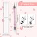 2 Pieces Nail Rhinestone Picker Dotting Pen Dual-ended Rhinestone Gems Crystals Studs Picker Nail Dotting Pen Wax Tip Pencil Pick up Applicator for DIY Nail Art (Pink White) - Buy Online on SooperMarket.com