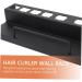 Gogogmee Curling Iron Rack Pumice Stone for Feet Hair Curler Wall Rack Hair Dryer Stand Stainless Steel Black - Buy Online on SooperMarket.com