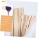 Minkissy 300 STK Waxed Wooden Sticks - Nose Wax Tools & Crafting Set for Kids | Wooden Wax Spatula & Stick Accessories - Buy Online on SooperMarket.com