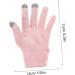 ABOOFAN 1 Pair Pink Gloves Hand Moisturizer Gloves Hand Lotion Gloves Hand Caring Gloves Overnight Spa Gloves Hand Protection Gloves for Dry Hand Moisturizing Gel Casual Socks 21x14cm Pink - Buy Online on SooperMarket.com