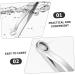 NOLITOY Nose Hair Trimmer for Men | Reusable Grooming Tool & Tweezers | Steel Clipper Set for Precise Hair Removal - Buy Online on SooperMarket.com