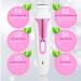 5-in-1 Facial Hair Remover & Eyebrow Trimmer - Electric Hair Removal Epilator for Women | Pink Beauty Tool - Buy Online on SooperMarket.com