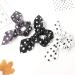 Satin Silk Scrunchies with Bunny Ear Bow - Elegant Hair Ties for Ponytails - Buy Online on SooperMarket.com