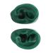 Large Silicone Simulated Ear Model for Hospitals - Pair of Green Acupuncture Point Training Models - Buy Online on SooperMarket.com