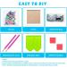 Labeol 5D Diamond Painting Kit for Kids - Full Drill Art Crafts with Wooden Frame | Ages 6-12 | Colorcat Design | 6x6 Inch Home Wall Decoration - Buy Online on SooperMarket.com
