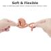 Eoopoon Silicone Baby Teething Toy - BPA Free Silicone Baby Ring Teether for Soothing Gums - Perfect Baby Shower or Birthday Gift for Boys and Girls (Sage) - Buy Online on SooperMarket.com